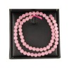 Roze kwarts kralen streng 6 mm