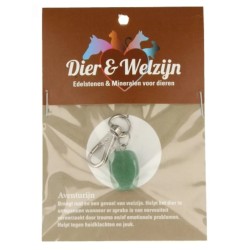 Aventurijn groen halsband hanger Dier & Welzijn