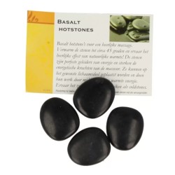 Hotstones basalt teenstenen setje