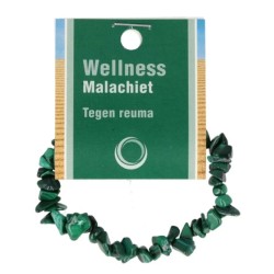 Malachiet splitarmband + kaart