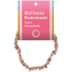 Rhodochrosiet splitarmband + kaart