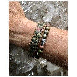 Unakiet leren armband gipsy-style