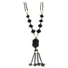 Jade bohemian ketting klaver