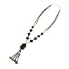 Jade bohemian ketting klaver