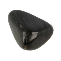 Trommelsteen Obsidiaan regenboog nr.1