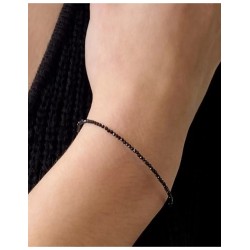 Spinel zwart summer vibes armband