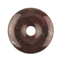 Jaspis breccie donut 30 mm