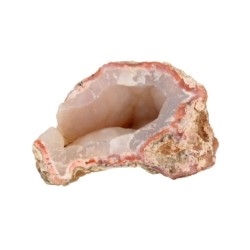 Chalcedoon roze ruw, p/kg