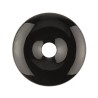 Obsidiaan zwart donut 40 mm