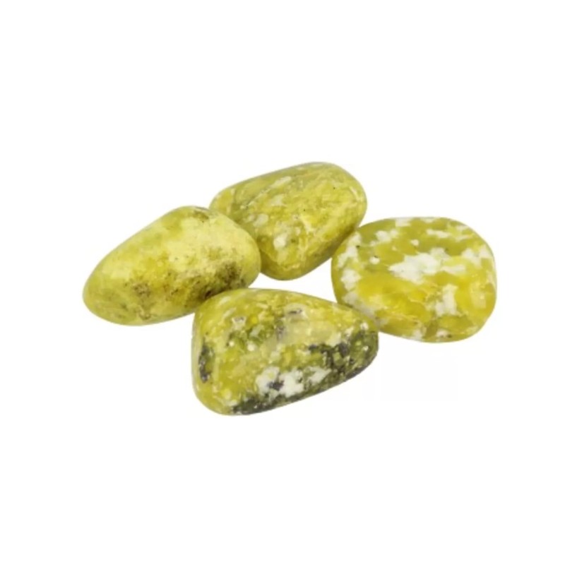 Lizardiet 50 gr. trommelstenen (Noorse Jade) (mt3)