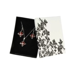 Carneool Merkabah sieraden set