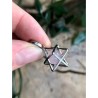 Roze kwarts Merkabah kooihanger