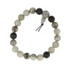 Labradoriet powerbead mannen - extra lange armband