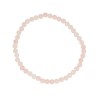 Roze kwarts kralenarmband 4 mm