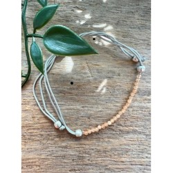 Aventurijn perzik hartje zomer armband - Love Gems