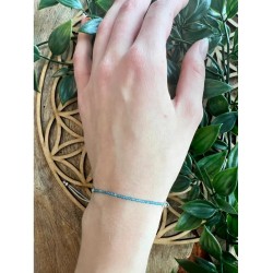 Topaas London hartje zomer armband (synth) - Love Gems