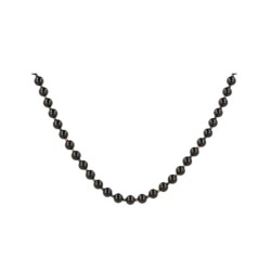 Edelsteen ketting Onyx met zwart