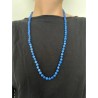 Lapis Lazuli 8mm kralen ketting 73 cm