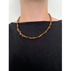 Tijgeroog splitketting smal