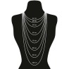 Kralenketting 8mm Nefriet 80 cm