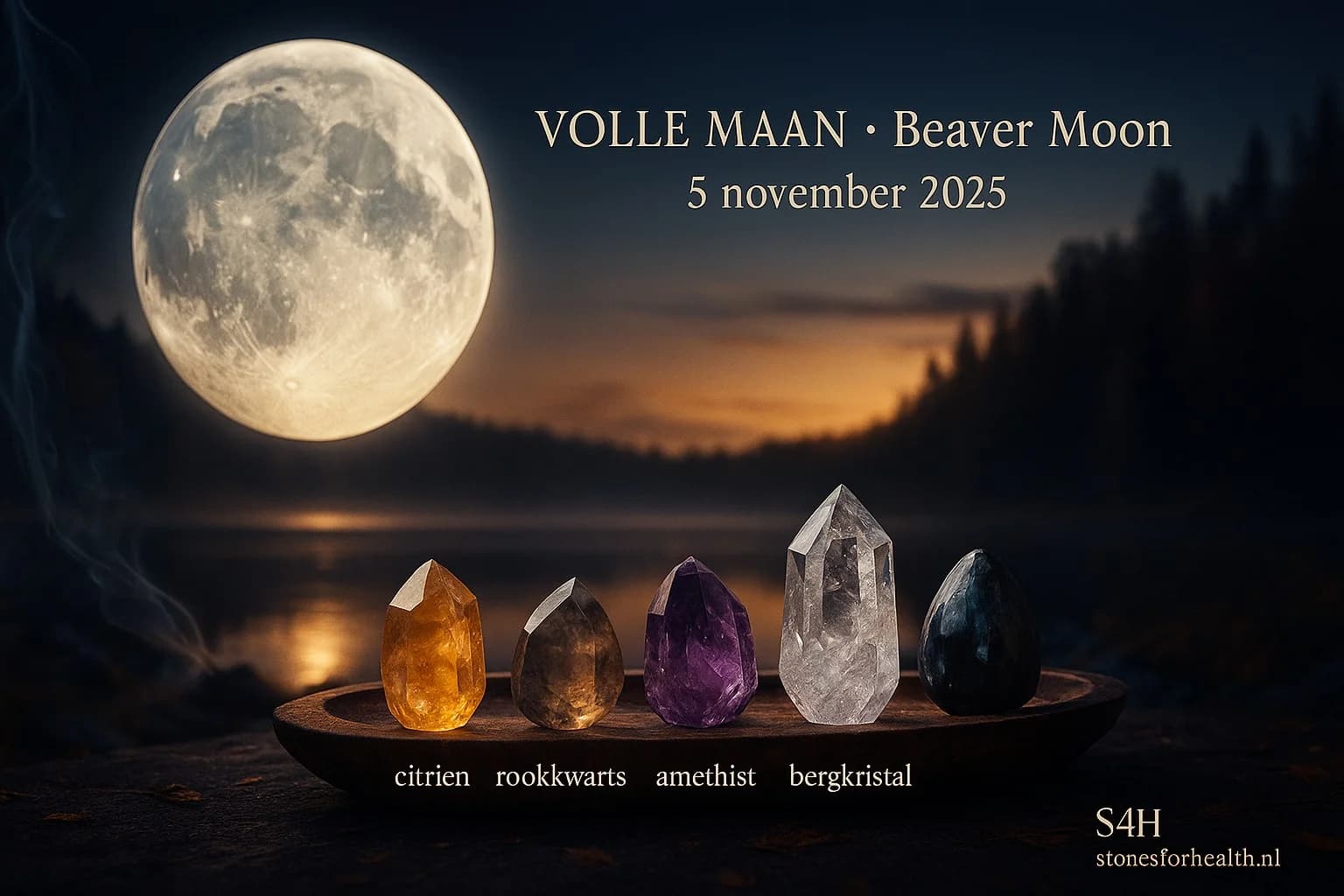 Volle Maan November 2025: Beaver Moon Supermaan
