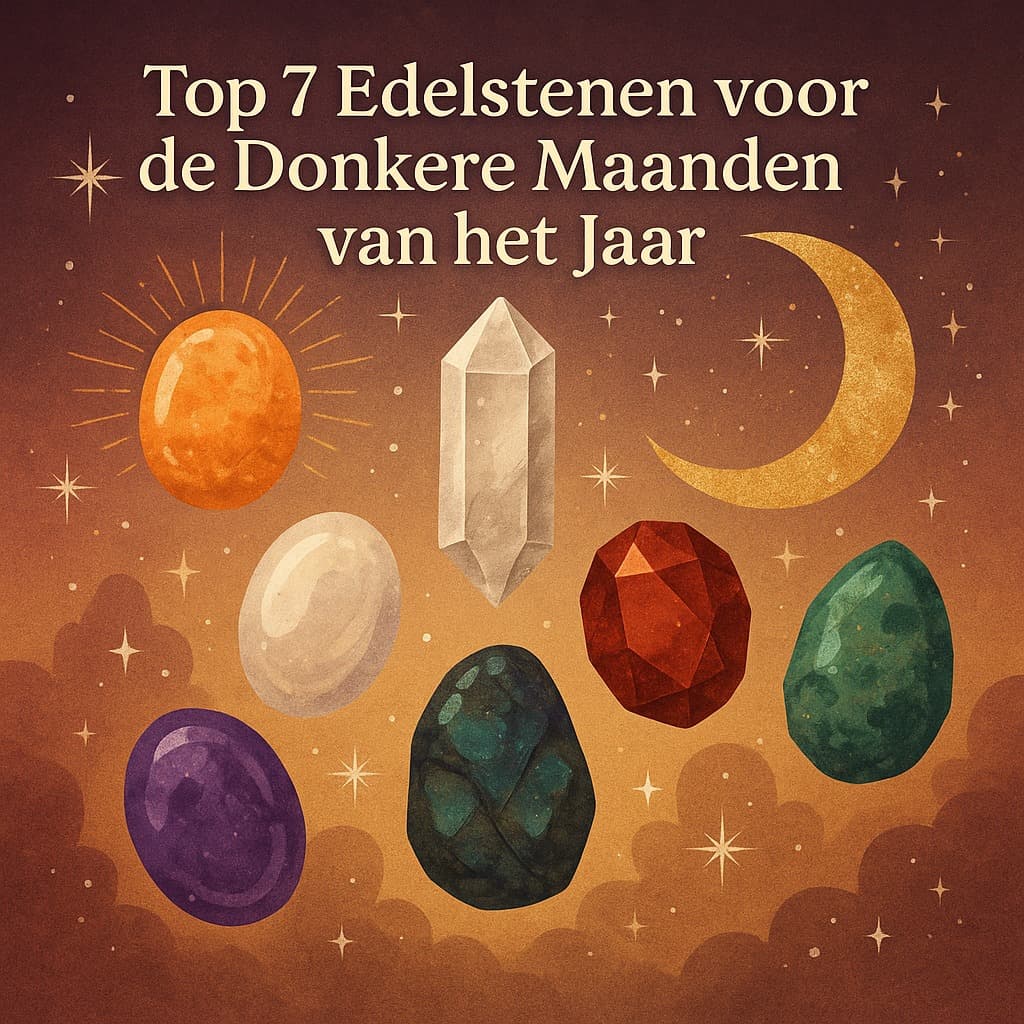 Top 7 Edelstenen voor de Donkere Maanden van het Jaar