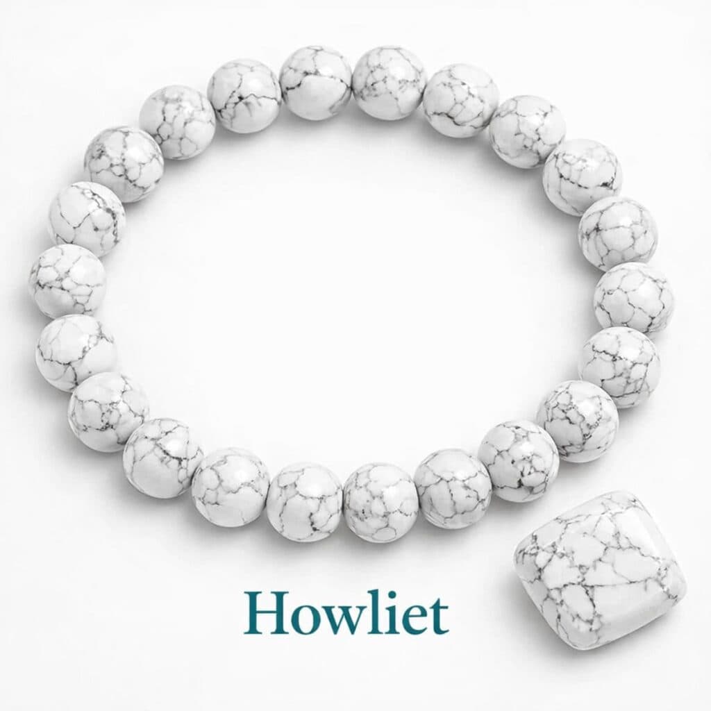 S4H - Howliet Armband – 8 mm Kralen – 18 cm