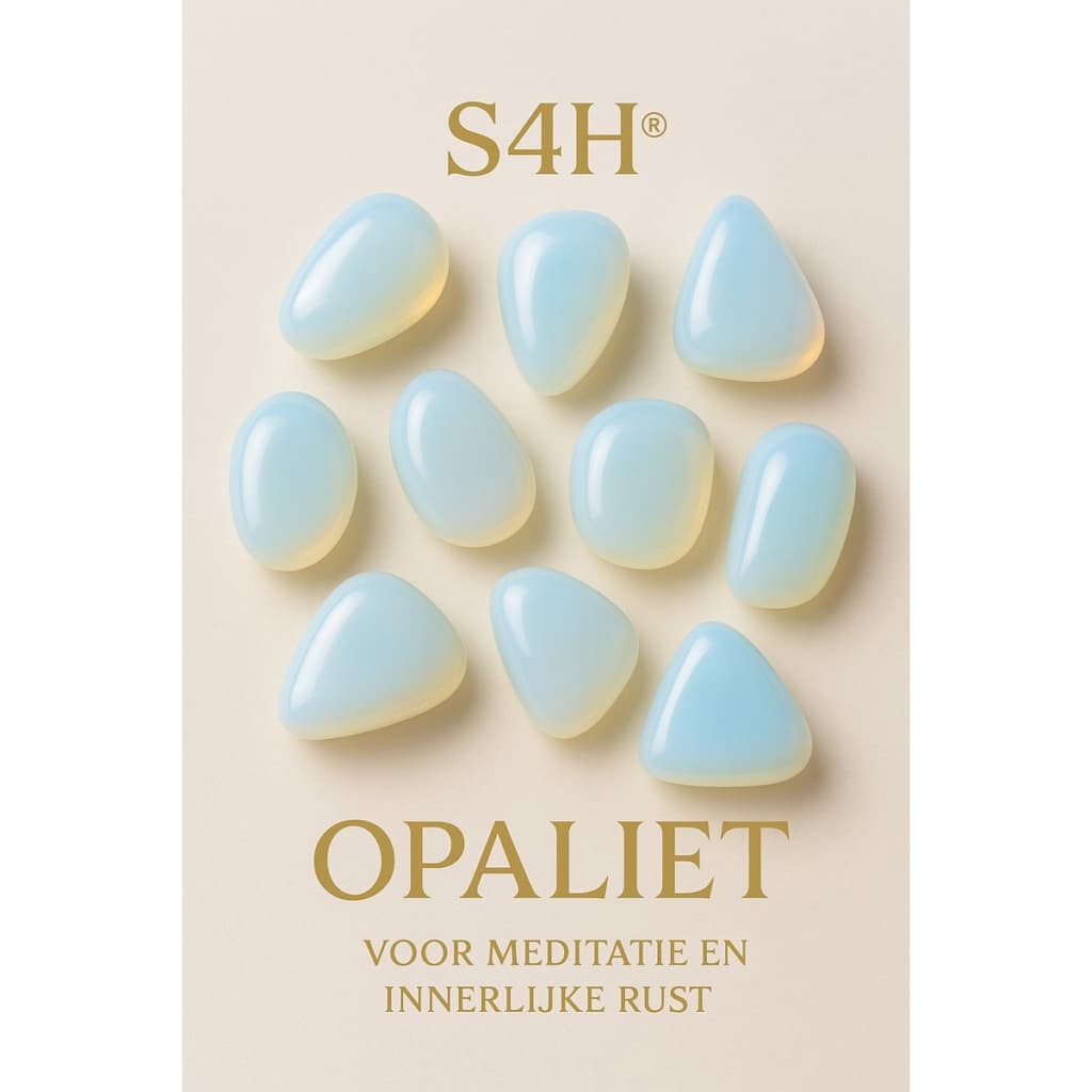 S4H Getrommelde Opaliet Edelstenen 50g – Trommelstenen voor Rust, Intuïtie & Energie – Healing Stone / Chakra