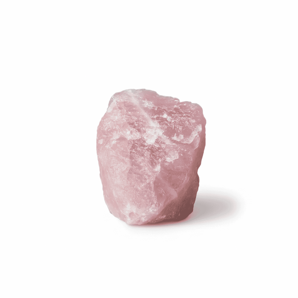 S4H – Rozenkwarts Ruwe Steen – Edelsteen voor Liefde en Zelfacceptatie