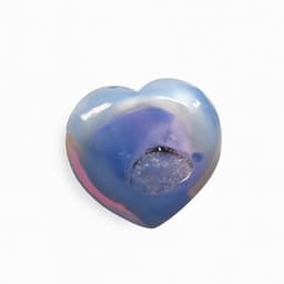 S4H Aura Kwarts Hart – Edelsteen voor Vreugde, Lichtheid en Hoge Energie