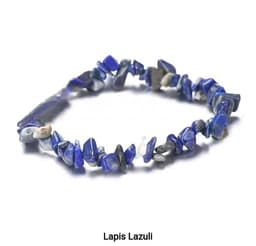 S4H - 2 stuks Lapis Lazuli Splitarmband 18 cm