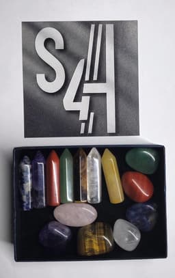 S4H CHAKRA GIFTBOX EDELSTENEN IN CADEAU DOOS / S4H CADEAU