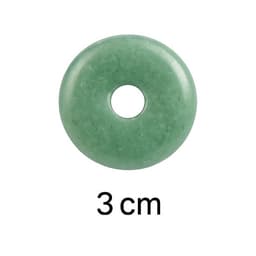 S4H - Gepolijste Donutvormige Aventurijn Edelsteen 30 mm