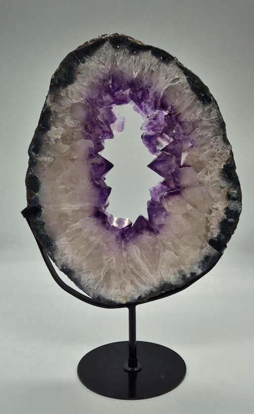 S4H Amethist Schijf Beste Kwaliteit 8 KG Brazilië | Premium Kristallen | Stones for Health