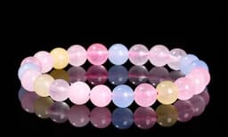 S4H Morganiet Armband – Edelsteen voor Zelfliefde en Emotioneel Herstel