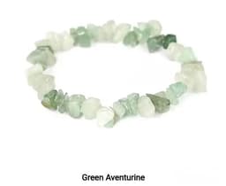S4H 2 Stuks Groene Aventurijn Splitarmband 19 cm