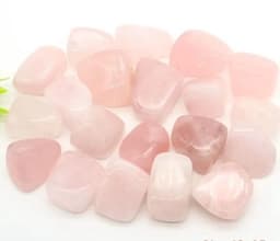 S4H Getuimelde Rozenkwarts Edelstenen – Edelsteen voor Liefde en Balans