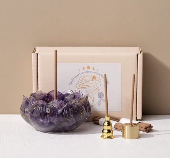 S4H Amethist Wierook Set – Innerlijke Wijsheid & Spirituele Bescherming