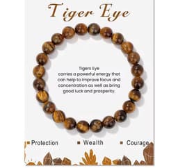 S4H Tijgeroog Armband – Edelsteen voor Kracht en Focus