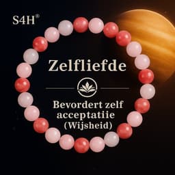 Zelfliefde Armband – Hartenergie, Zachtheid & Emotionele Balans | S4H