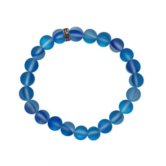 S4H Blauwe Agaat Armband – Edelsteen voor Innerlijke Rust en Helderheid