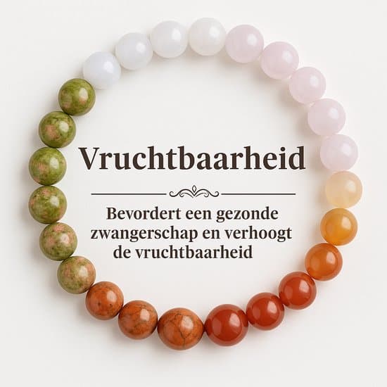 S4H Fertility Armband – Vruchtbaarheid & Gezonde Zwangerschap | 18 cm