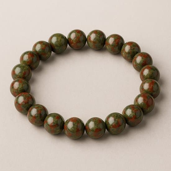 S4H® Armband – Dragonstone Edelstenen (12mm) | Polsomtrek 18 cm | Handgemaakt