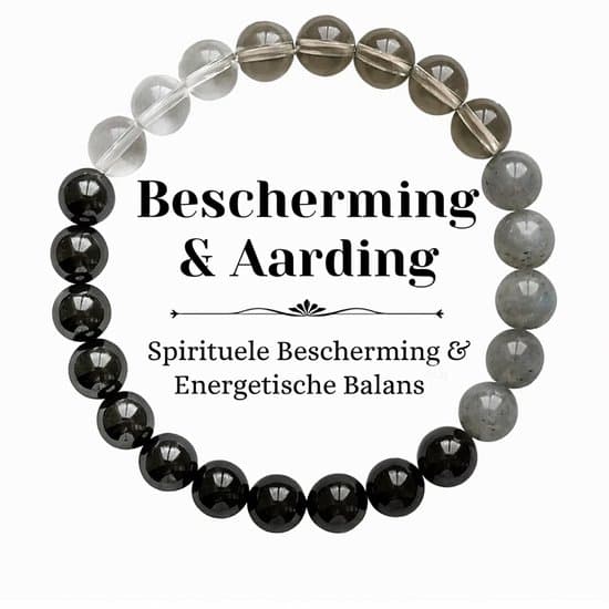 S4H Protection & Grounding Armband – Edelsteen voor Spirituele Bescherming