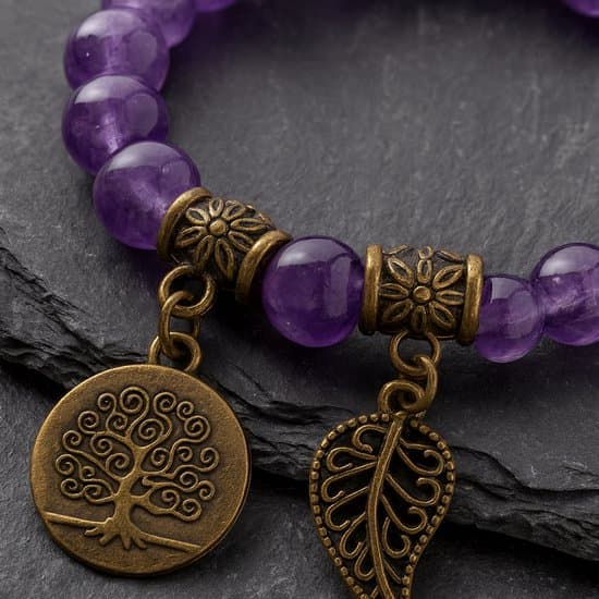 Amethist Mala Armband – Bescherming, Intuïtie & Innerlijke Rust | S4H