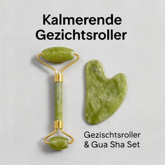 S4H Gezichtsroller & Gua Sha Set – Groene Jade