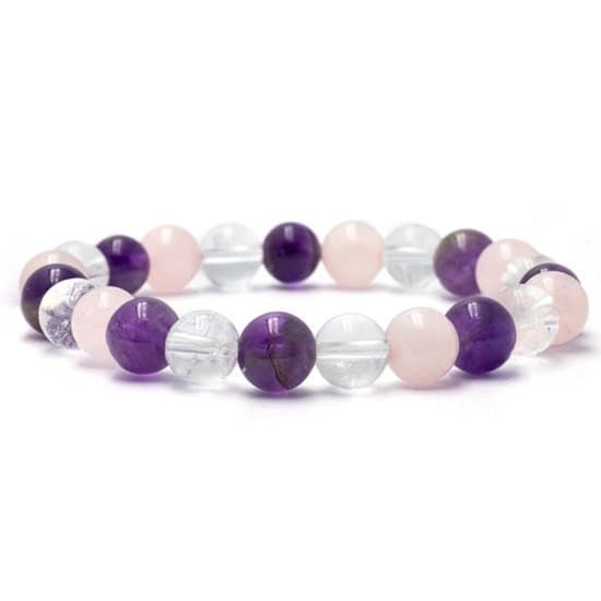 S4H Gouden Driehoek Armband – Edelsteen voor Balans en Harmonie