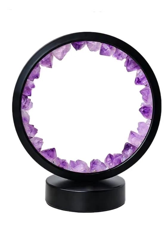 S4H Amethist Edelstenen Lamp – Edelsteen voor Innerlijke Rust en Bescherming