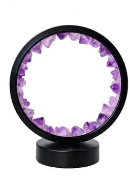 S4H Amethist Edelstenen Lamp – Edelsteen voor Innerlijke Rust en Bescherming