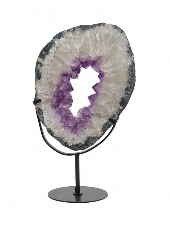 S4H Amethist Schijf Beste Kwaliteit 8 KG Brazilië | Premium Kristallen | Stones for Health